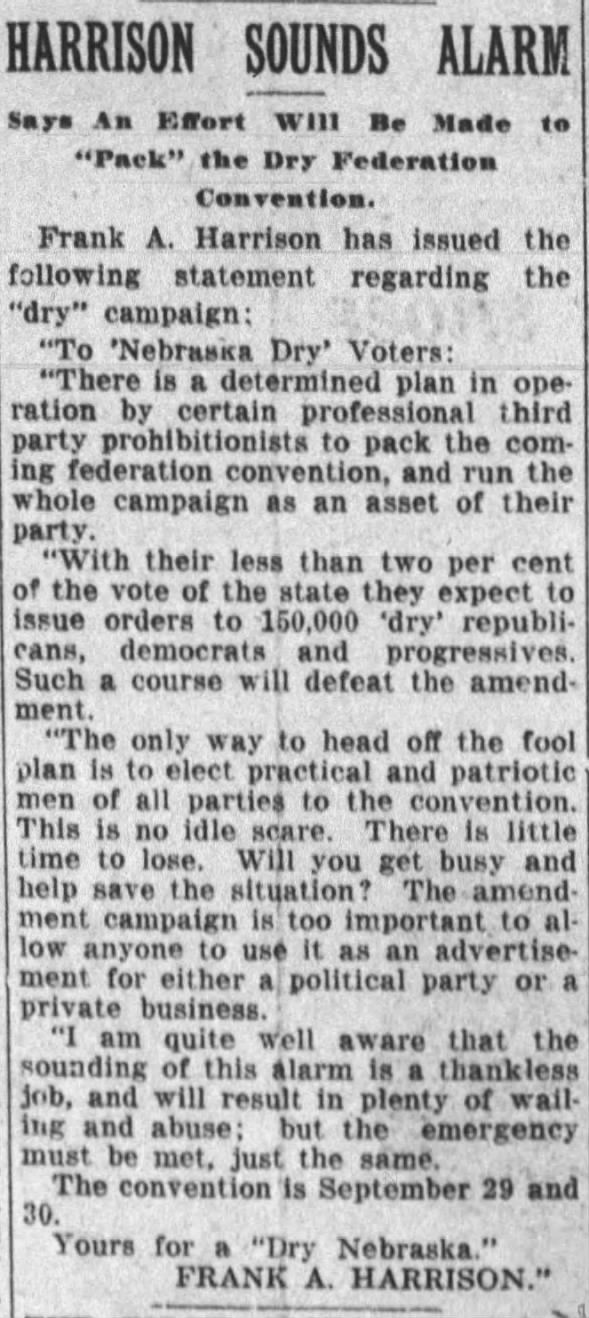 Clipping from Lincoln Journal Star